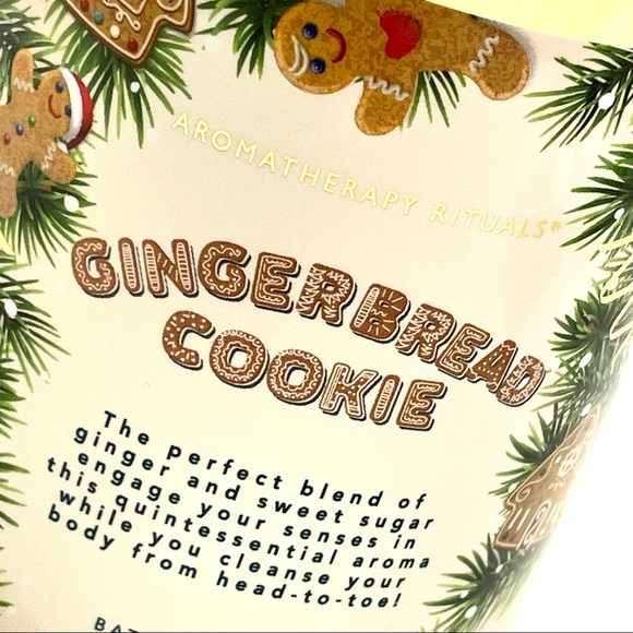 Aromatherapy Rituals Gingerbread Cookie Bath & Shower Gel Vit. E & Aloe Vera New - Picture 2 of 11